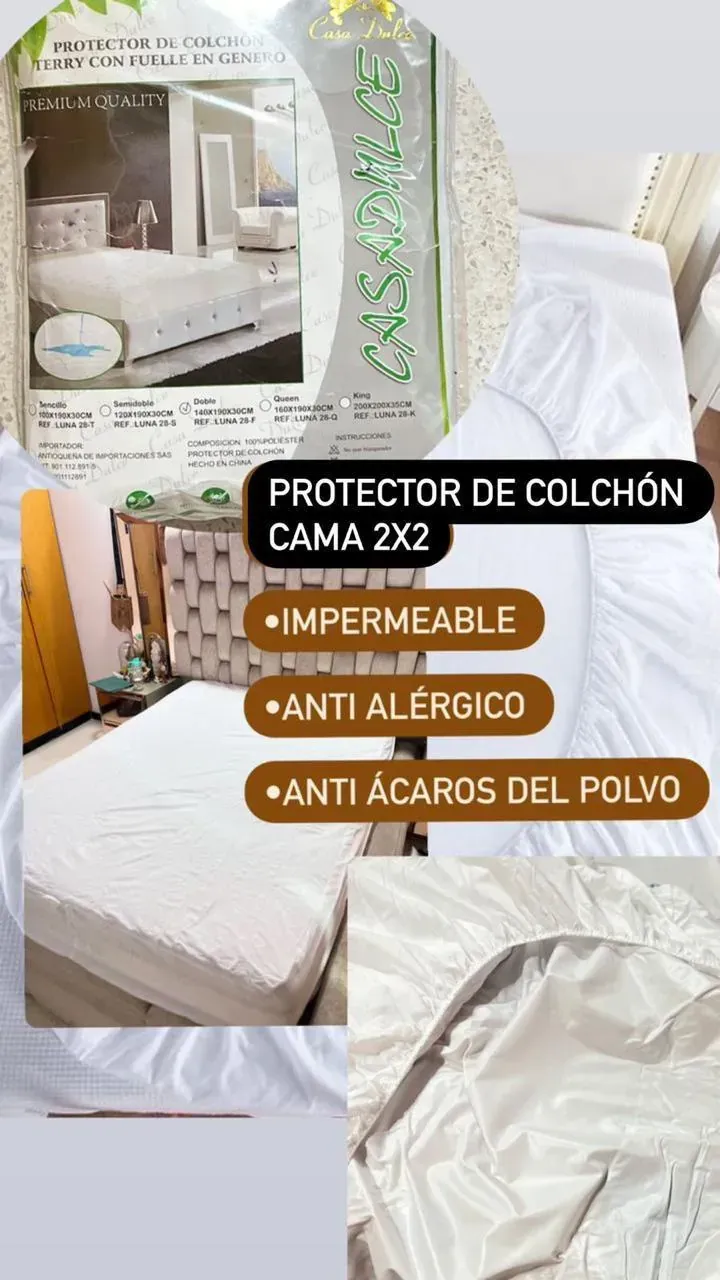 Protectores de Colchón Antifluido, foto 2 de 2
