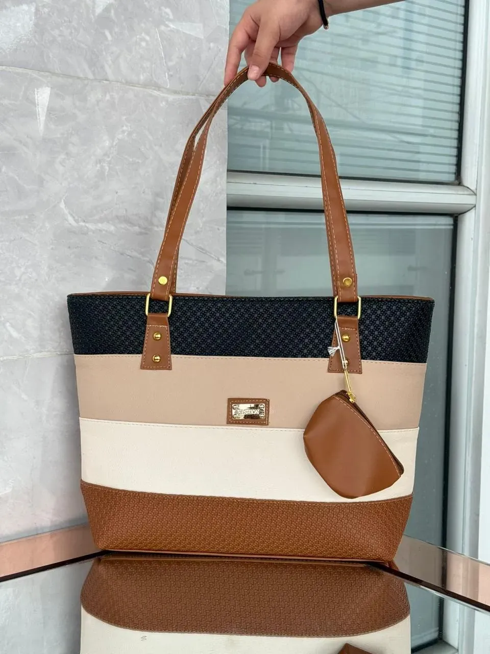 Cartera Franjas Grandes, foto 2 de 4
