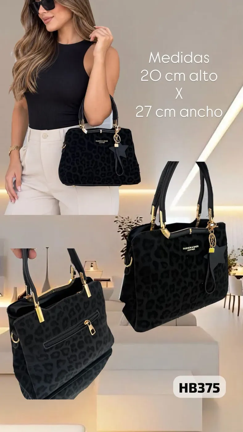 Cartera Animal Print HB375, foto 5 de 5